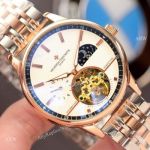High Quality Replica Vacheron Constantin Tourbillon 42mm Watch 2-Tone Rose Gold